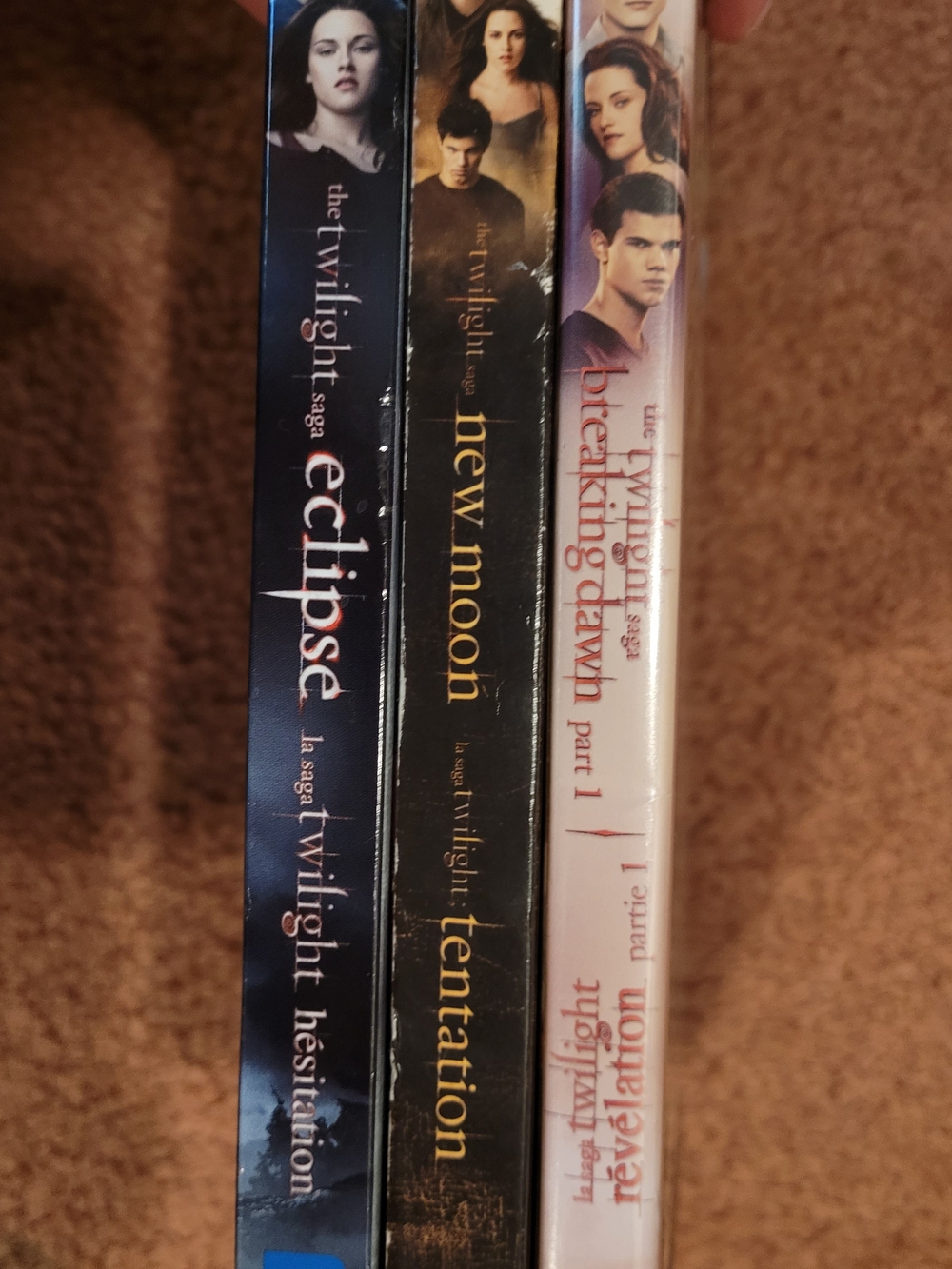 The Twilight Saga Book Set - Blue, Black, White Spines